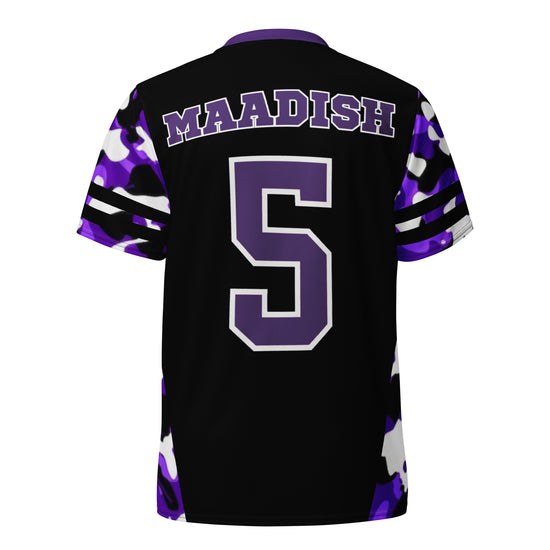 Maadish | Baltimore Black and Purple Camo jersey